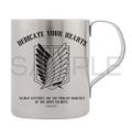 Attack On Titan Survey Corps Double Layer Stainless Mug Cup Ver2.0 thumbnail 1