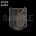 Attack On Titan Survey Corps T-shirt Ver2.0 (Black | Size S) thumbnail 4