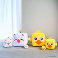 Final Fantasy Cube Plush: Chocobo M Size (Re-run) thumbnail 7