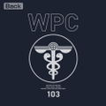 Psycho-Pass Psychopath Providence Public Security Bureau Thin Dry Hoodie (Navy | Size L) thumbnail 4