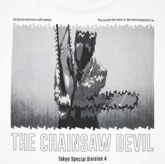 UT Chainsaw Man x Kosuke Kawamura Chainsaw Devil Graphic T-Shirt