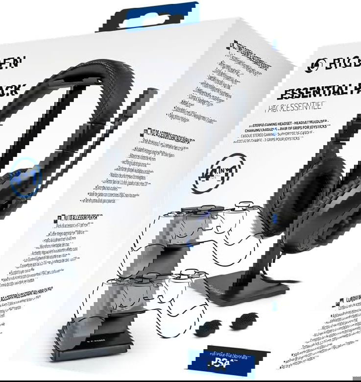 Playstation Ps4 Bigben PS4 Bigben Stereo Gaming Slušalice V3 Blue Playstation – Entel B2B