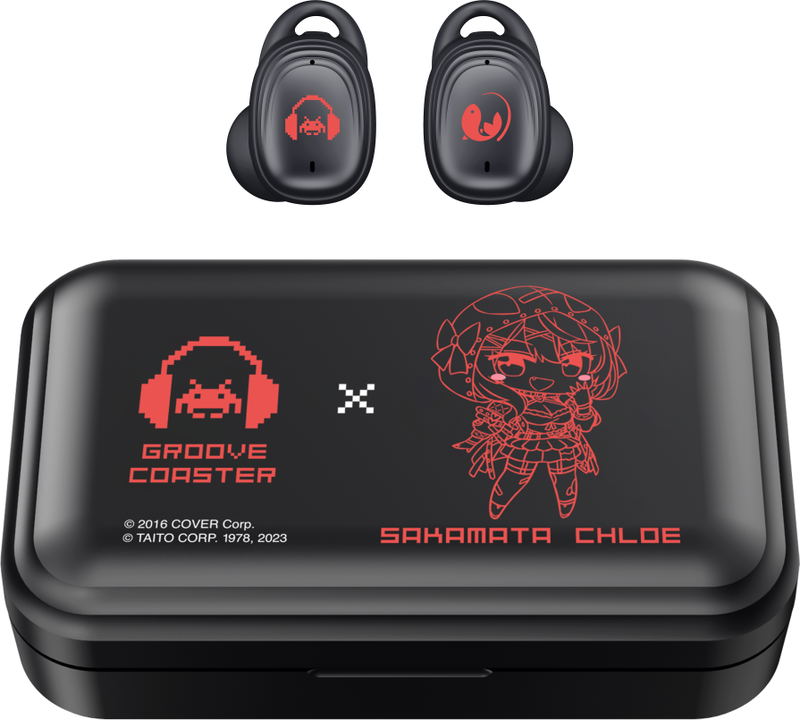 Groove Coaster x Hololive Production Sakamata Chloe Wireless Earphones image 1