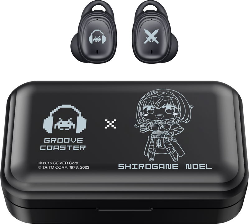 Groove Coaster x Hololive Production Shirogane Noel Wireless Earphones image 1