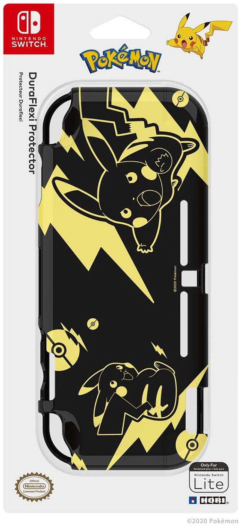 Hori Nintendo Switch Lite DuraFlexi Protector - Pokemon Pikachu for ...