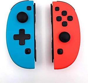 Meglaze - Wireless Controllers Joy-Con Controllers for Nintendo Switch (Neon Blue / Neon Blue)_