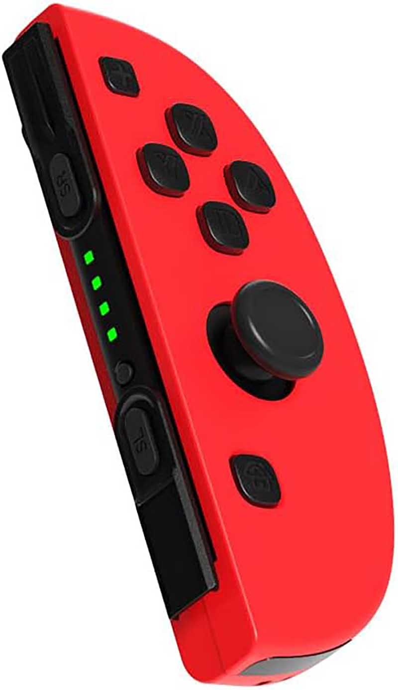 Meglaze - Wireless Controllers Joy-Con Controllers for Nintendo Switch (Neon Blue/Neon Red) image 2