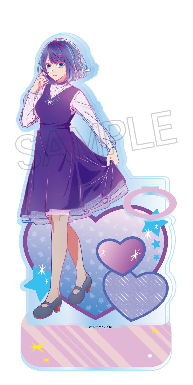 Oshi no Ko Vivid Line Acrylic Pen Stand Kurokawa Akane image 1