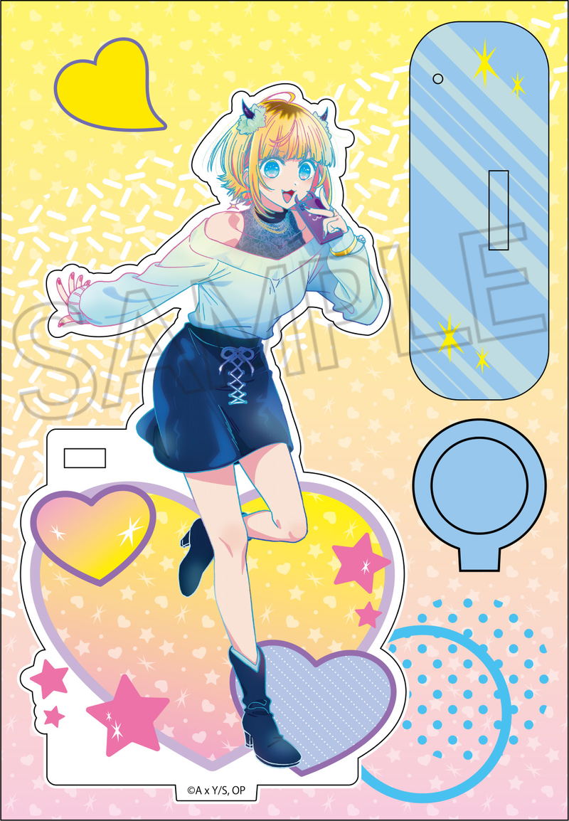 Oshi no Ko Vivid Line Acrylic Pen Stand MEM-cho image 2