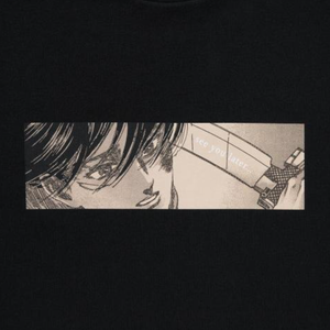 UT Attack on Titan Graphic T-Shirt (Black | Size XL)_