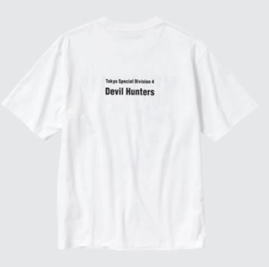 UT Chainsaw Man x Kosuke Kawamura Devil Hunters Graphic T-Shirt (White | Size L)_