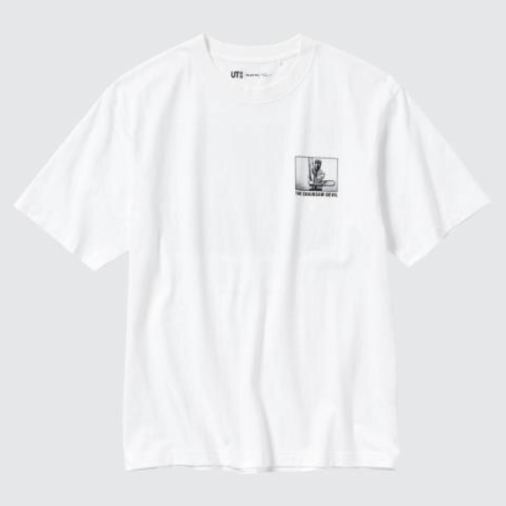 UT Chainsaw Man x Kosuke Kawamura Chainsaw Devil Graphic T-Shirt (White ...