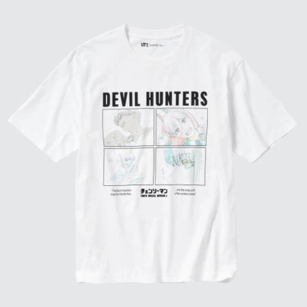UT Chainsaw Man x Kosuke Kawamura Devil Hunters Graphic T-Shirt