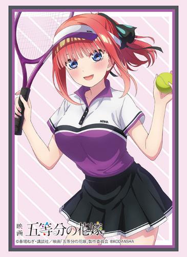 Bushiroad Sleeve Collection High-grade Vol. 3902 "The Quintessential Quintuplets Movie" Nakano Nino Tennis Ver. image 1