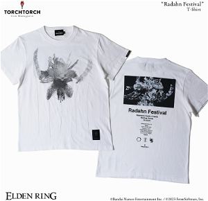 Elden Ring x Torch Torch T-shirt Collection: Radahn Festival White (S Size)