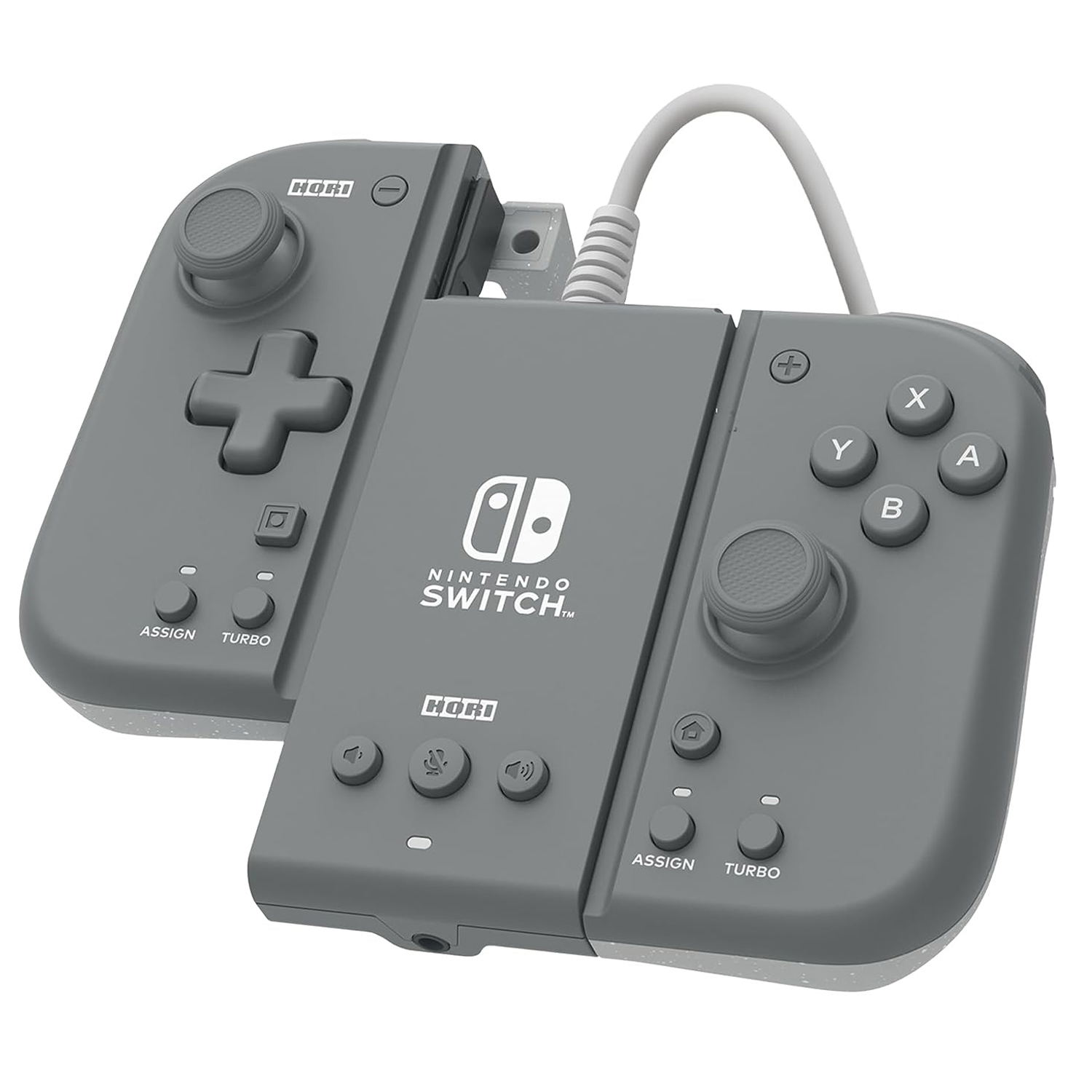 Split Pad Compact Attachment Set for Nintendo Switch (Charcoal