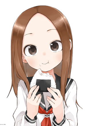 Teasing Master Takagi-san B2 Tapestry Onigiri_