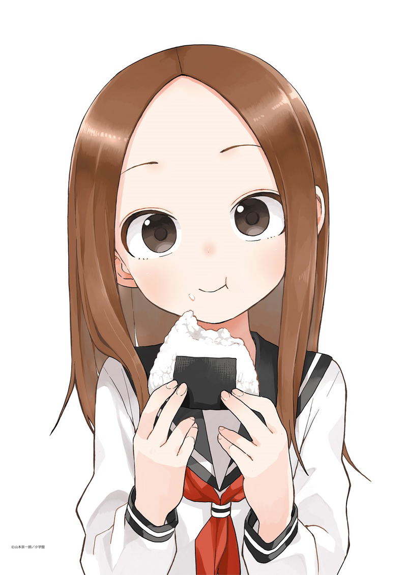 Teasing Master Takagi-san B2 Tapestry Onigiri image 1