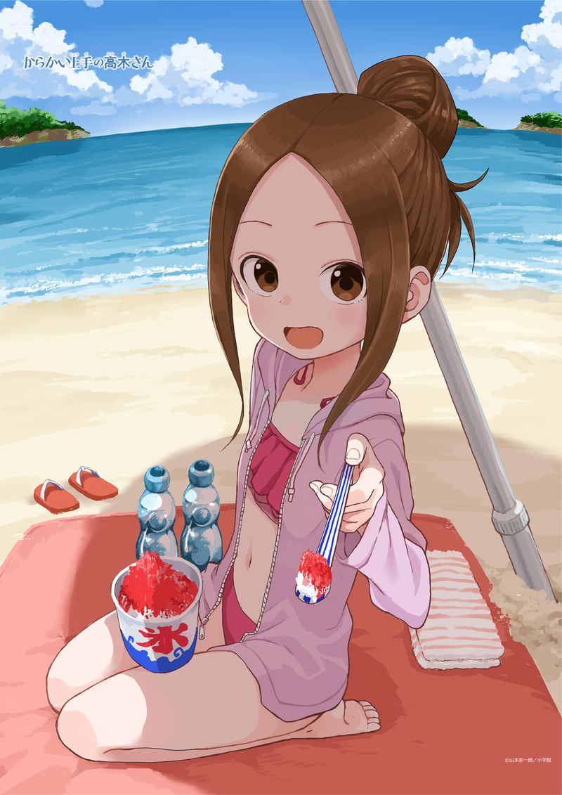Teasing Master Takagi-san B2 Tapestry Sea image 1