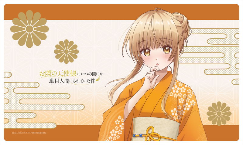 The Angel Next Door Spoils Me Rotten Original Illustration Rubber Mat Yukata image 1