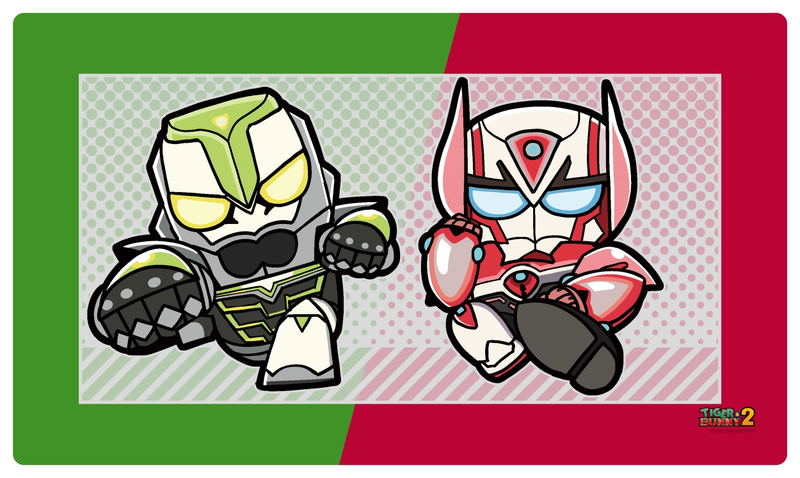 Tiger & Bunny 2 Bkub Okawa Original Illustration Rubber Mat Hero Ver. image 1