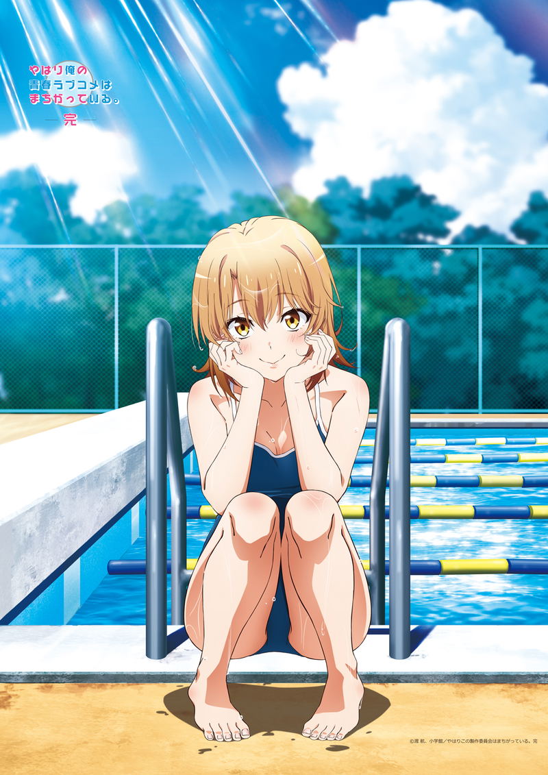 Yahari Ore No Seishun Love-come Wa Machigatteiru. Kan Original Illustration B2 Tapestry Iroha (School Swimwear) image 1