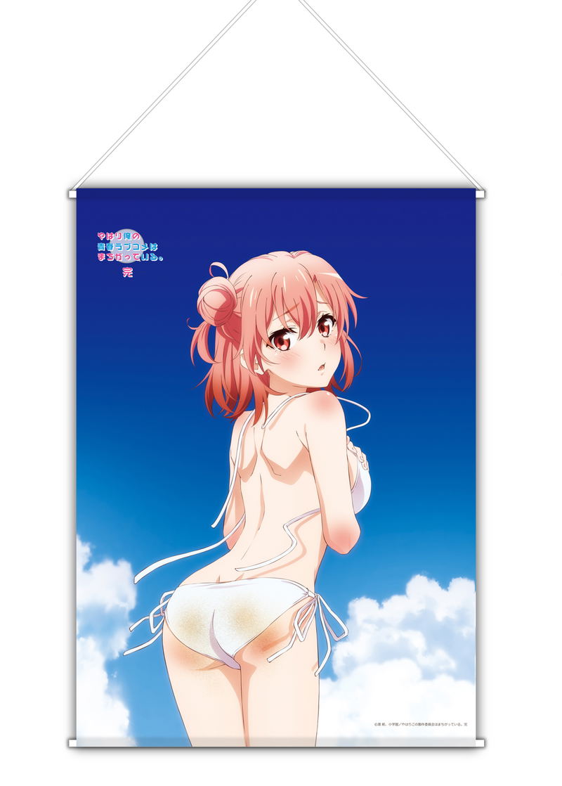 Yahari Ore No Seishun Love-come Wa Machigatteiru. Kan Original Illustration B2 Tapestry Yui (Seaside Bikini) image 2