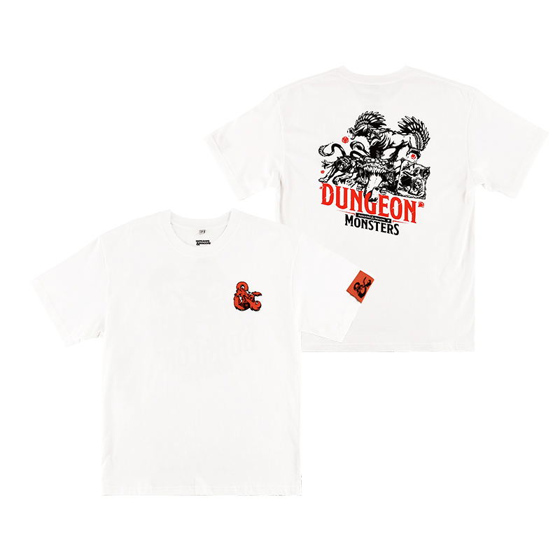 Dungeons and Dragons Pure Cotton T-Shirt (White | Size L) image 1