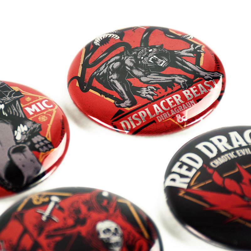 Dungeons and Dragons Badge (Set of 6 Pieces) image 5