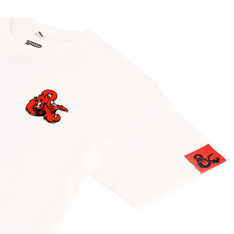 Dungeons and Dragons Pure Cotton T-Shirt (White | Size XXL) image 4