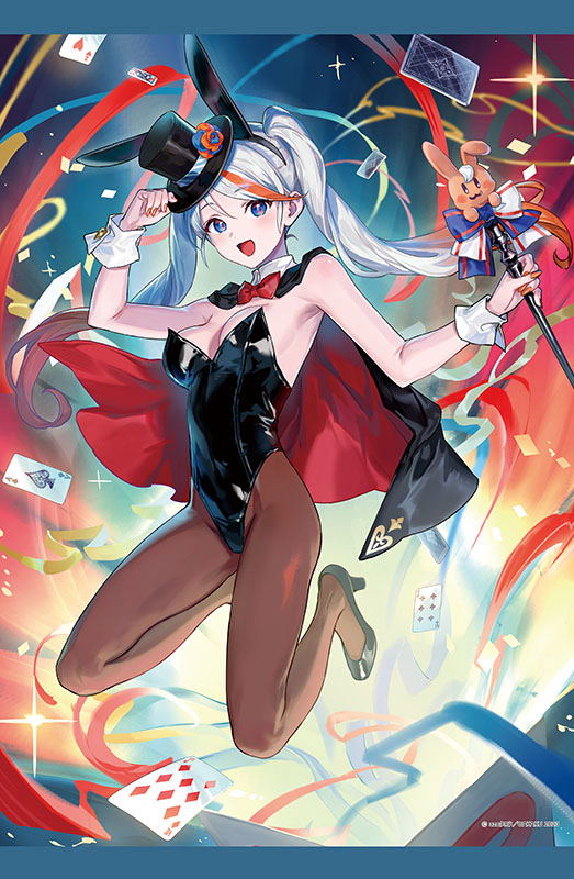 GAKAKU Collection "Heso x Bunny 2" 11 Azu-taro B2 Tapestry Bunny Ver. image 1