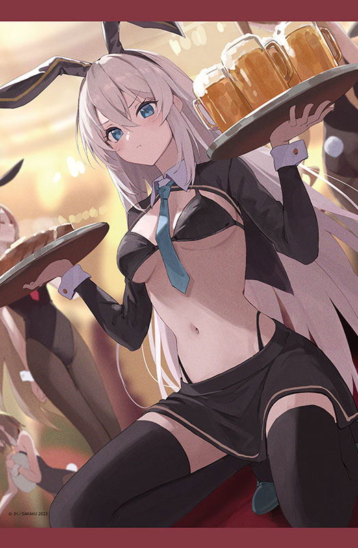 GAKAKU Collection "Heso x Bunny 2" 14 cac B2 Tapestry Oheso Ver. image 1