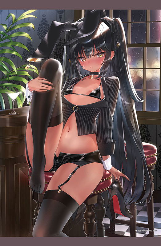 GAKAKU Collection "Heso x Bunny 2" 20 Nigi Komiya B2 Tapestry Oheso Ver. image 1