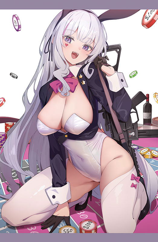 GAKAKU Collection "Heso x Bunny 2" 21 Shimanun B2 Tapestry Bunny Ver. image 1