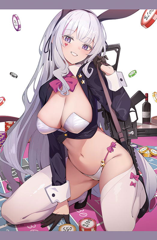 GAKAKU Collection "Heso x Bunny 2" 22 Shimanun B2 Tapestry Oheso Ver. image 1