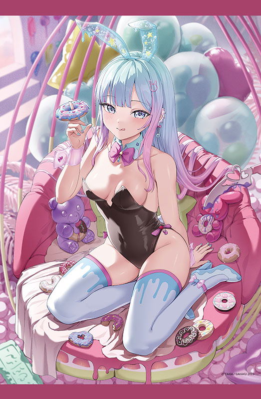 GAKAKU Collection "Heso x Bunny 2" 23 TAiGA B2 Tapestry Bunny Ver. image 1
