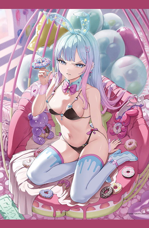 GAKAKU Collection "Heso x Bunny 2" 24 TAiGA B2 Tapestry Oheso Ver. image 1