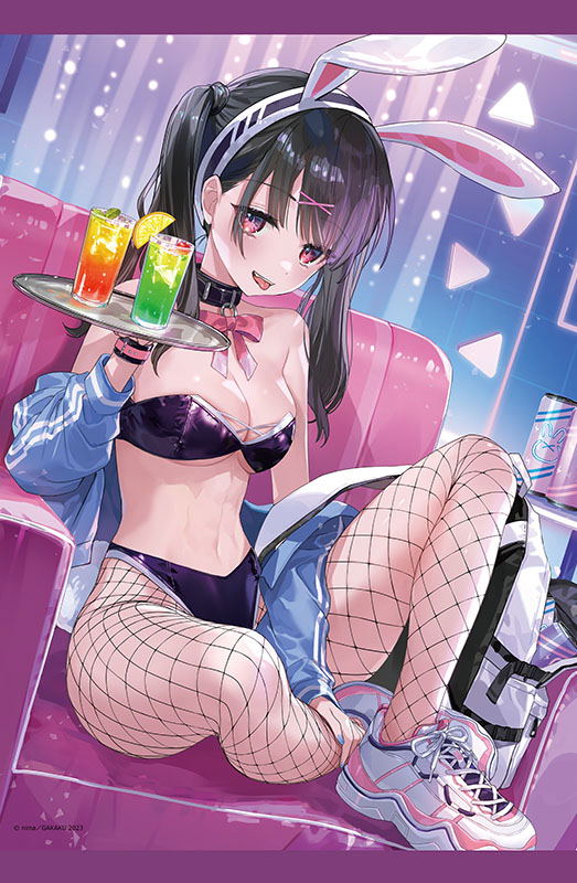 GAKAKU Collection "Heso x Bunny 2" 26 nima B2 Tapestry Oheso Ver. image 1