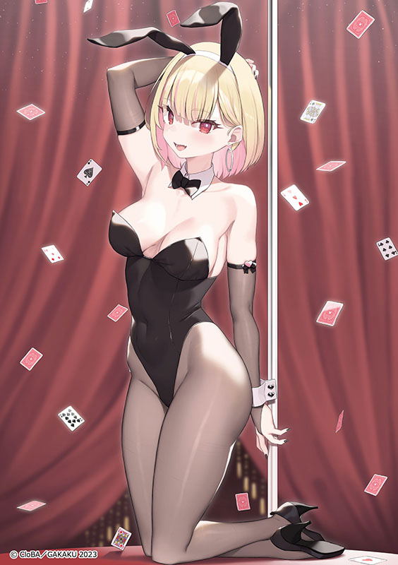 GAKAKU Collection "Heso x Bunny 2" 41 CloBA A5 Acrylic Plate Bunny Ver. image 1
