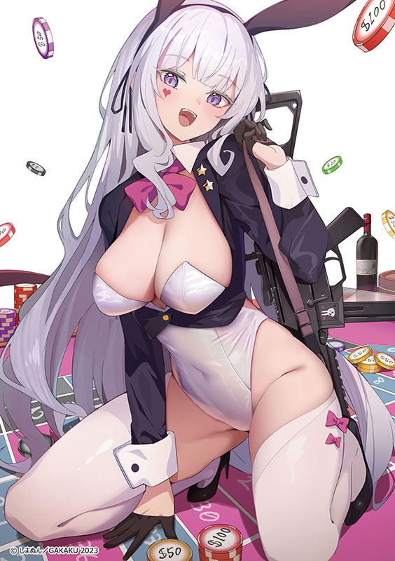GAKAKU Collection "Heso x Bunny 2" 45 Shimanun A5 Acrylic Plate Bunny Ver. image 1