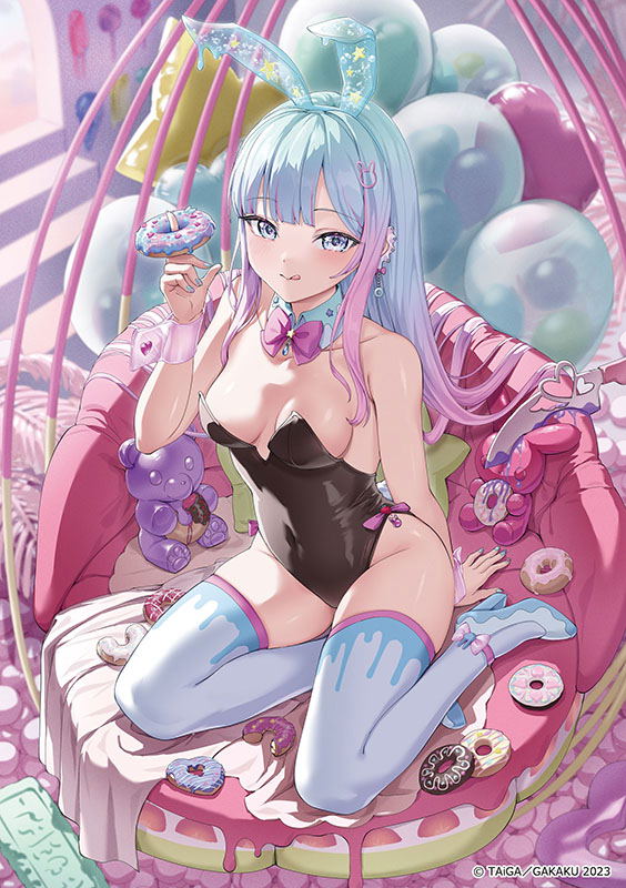 GAKAKU Collection "Heso x Bunny 2" 47 TAiGA A5 Acrylic Plate Bunny Ver. image 1