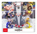 amiibo Splatoon Series Figure Triple Pack (Shiver / Frye / Big Man) thumbnail 1