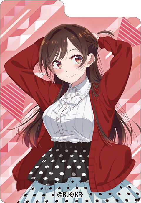 Character Deck Case W "Rent-A-Girlfriend" Mizuhara Chizuru image 3