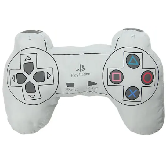 PlayStation Controller Shaped Pillow, 100% Microfiber, Gaming Bedding 