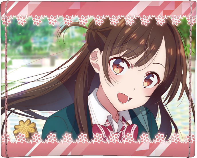 Synthetic Leather Deck Case "Rent-A-Girlfriend" Mizuhara Chizuru image 3