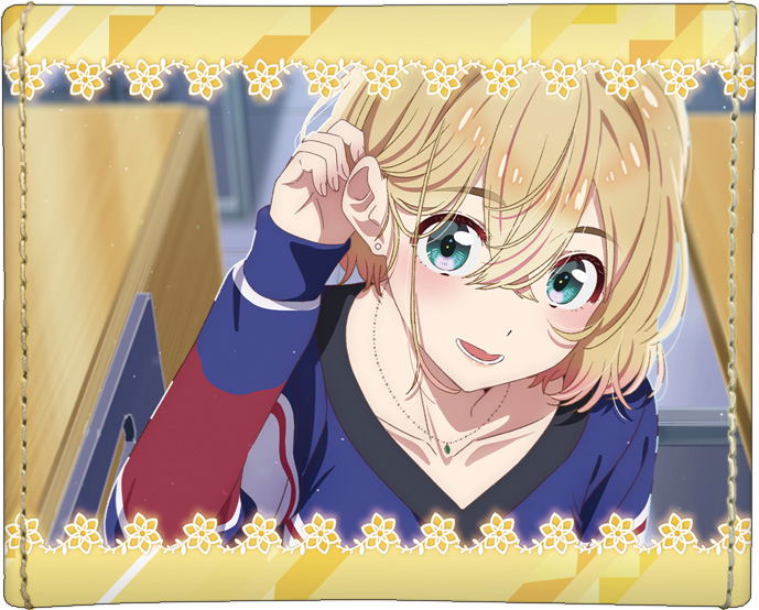 Synthetic Leather Deck Case "Rent-A-Girlfriend" Nanami Mami image 3