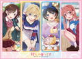 TCG Universal Play Mat "Rent-A-Girlfriend" Group Ver. 2 thumbnail 2