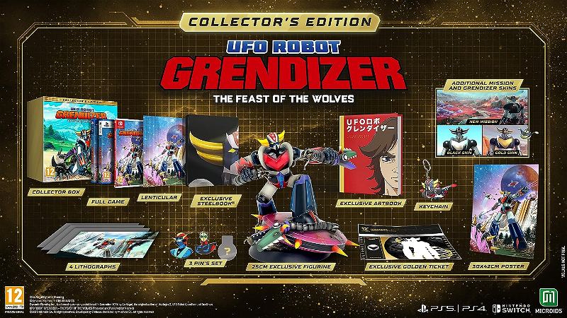 UFO Robot Grendizer: The Feast of The Wolves [Collector's Edition] for  PlayStation 5 - Bitcoin & Lightning accepted