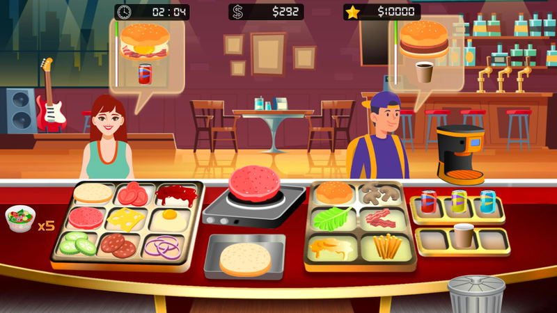Burger Restaurant Simulator <span class="ext" style="background-color: #2a475e; color: #FFFFFF;">STEAM</span> <span class="ext ext_digital">digital</span> image 3