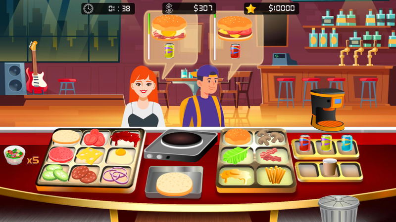 Burger Restaurant Simulator <span class="ext" style="background-color: #2a475e; color: #FFFFFF;">STEAM</span> <span class="ext ext_digital">digital</span> image 5
